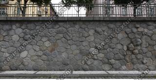 photo texture of wall stones mixed size